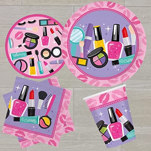 Spa Birthday Party Supplies for 18