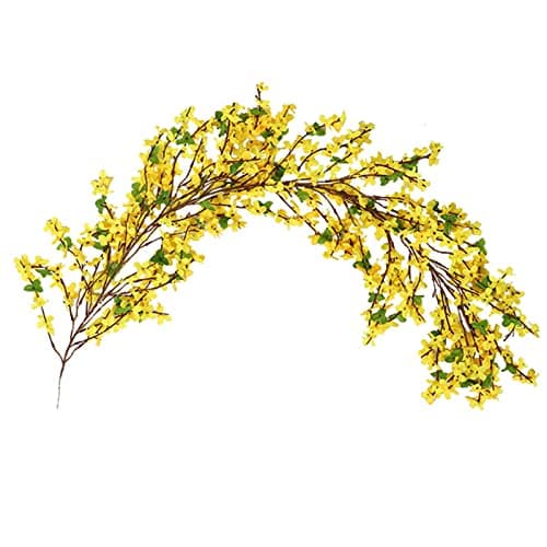 Pre-Lit Teardrop Swag Christmas Pine Garland with Berries