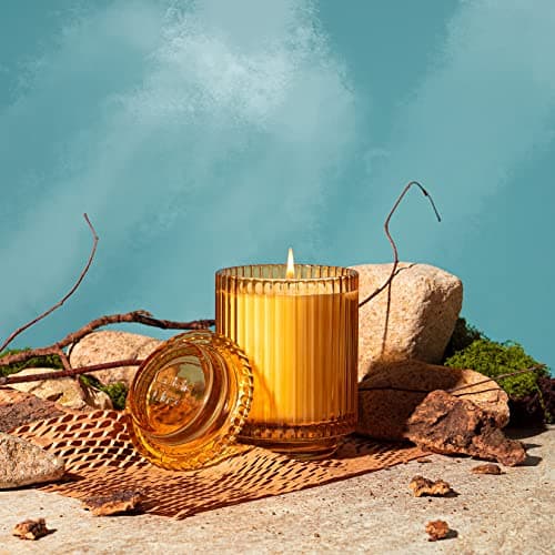LA JOLIE MUSE Scented Candle, Sandalwood & Patchouli, 80hr Burn Time