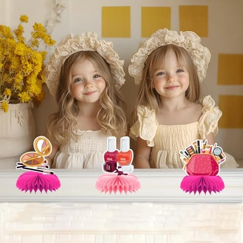9-Piece Spa Birthday Party Decor Set for Girls