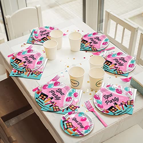 Spa Party Supplies for Girls and Kids
