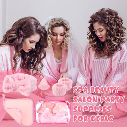 Hoteam Spa Sleepover Party Supplies for Girls: Makeup & Care Kit