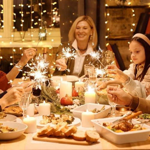 45-Hour White Unscented Dripless Pillar Candles for Home Holidays & Events