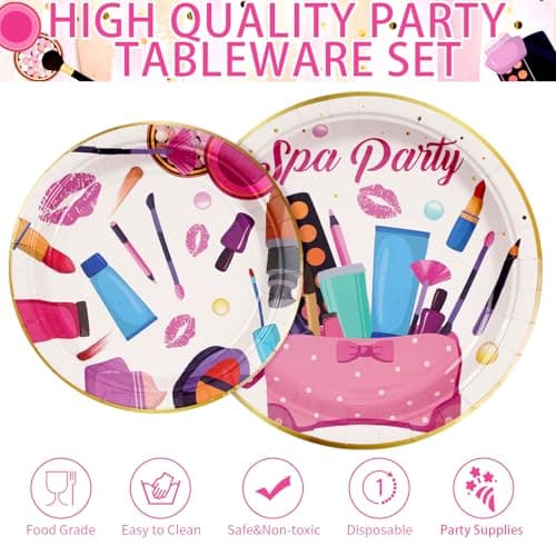 Spa Birthday Party Set for Kids Girls