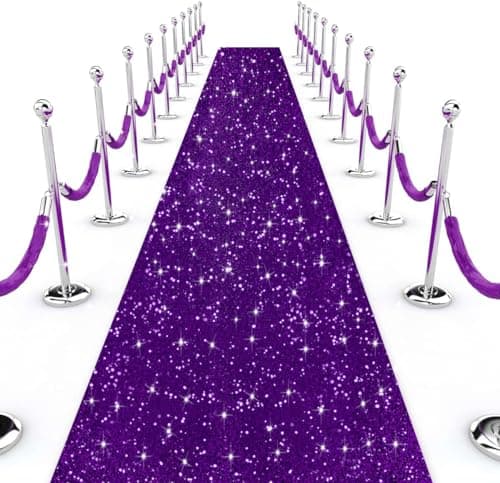 Sequin Aisle Runner for Wedding Ceremony