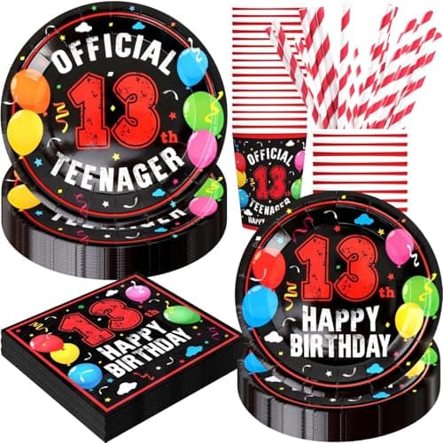 Spa Birthday Party Decorations, 120PCs Disposable Tableware | Relaxing Supplies for 24 Guests