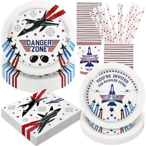 Spa Birthday Party Decorations, 120PCs Disposable Tableware | Relaxing Supplies for 24 Guests
