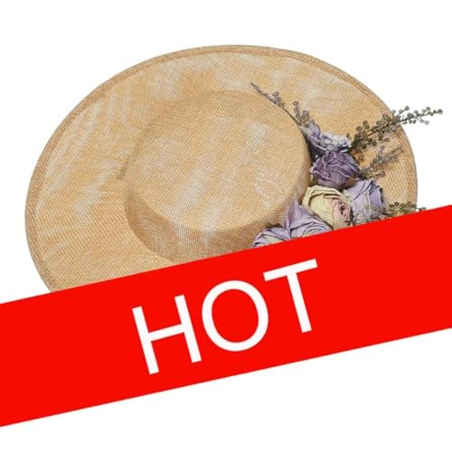 COSDREAMER Victorian Style Sun Hat for Women and Girls