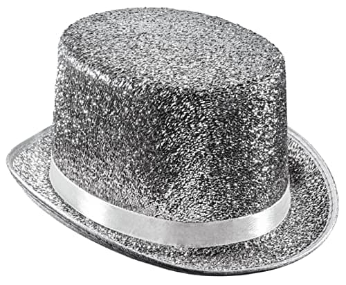 Adult Shiny Tuxedo Hats - Dress Up as a Magician for Men and Women