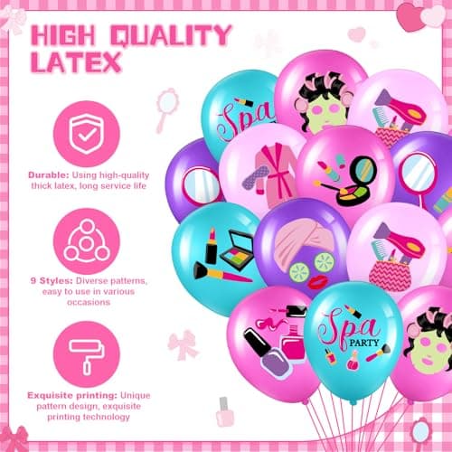 Censen 45 Piece Spa Latex Balloons Party Decoration Kit