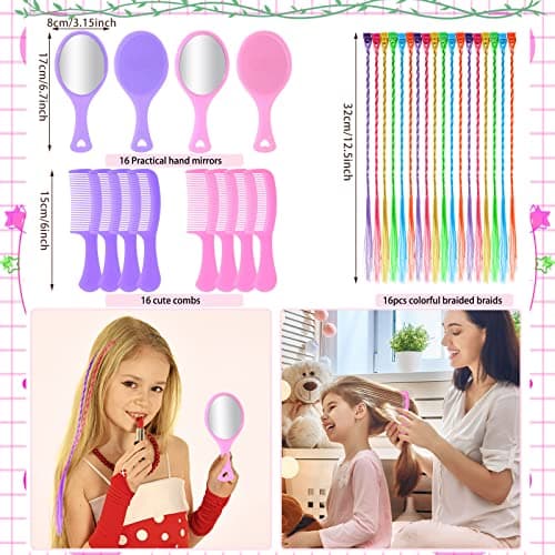 Pinkunn 192 Pcs Spa Party Supplies for Girls: Spa Favors, Accessories, and Gift Bags