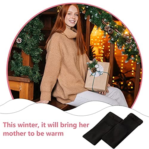 Winter Fleece Leg Warmers for Women - 2 Pairs