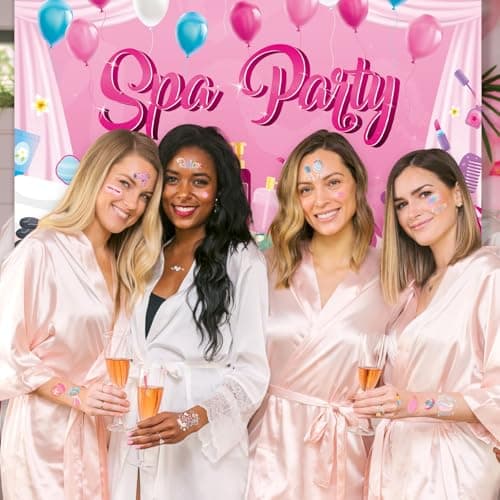 Spa Party Favors for Girls: Temporary Tattoos and Slumber Party Supplies