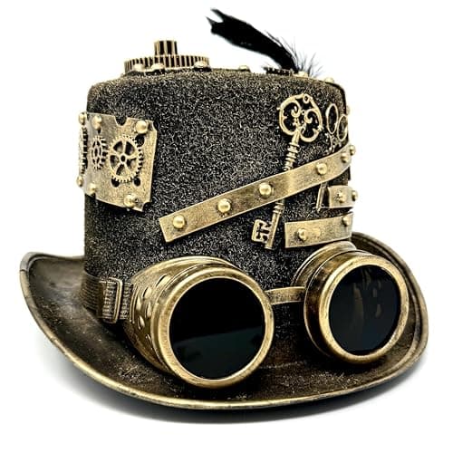 Steampunk Top Hat Costume for Halloween and Cosplay Party