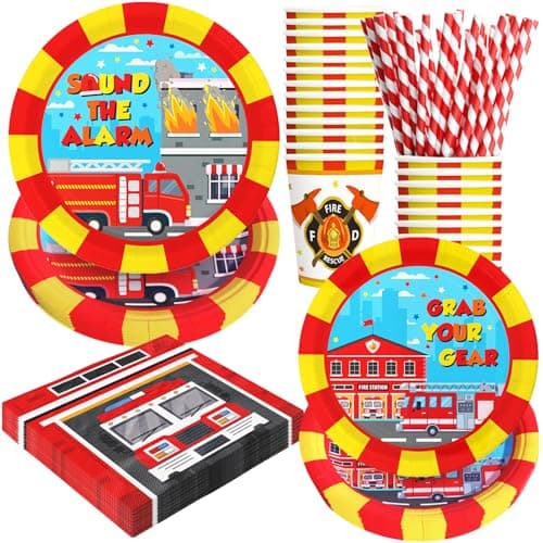 Spa Birthday Party Decorations, 120PCs Disposable Tableware | Relaxing Supplies for 24 Guests