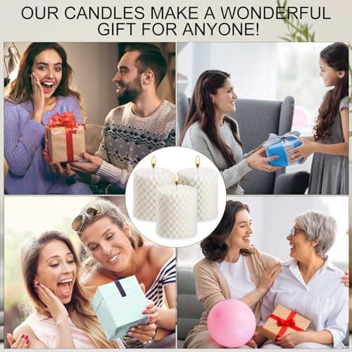 Decorative Scented Pillar Candles for Celebrations