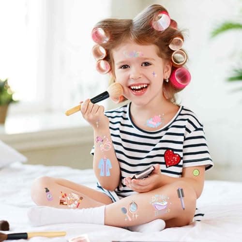 Spa Party Favors for Girls: Temporary Tattoos and Slumber Party Supplies