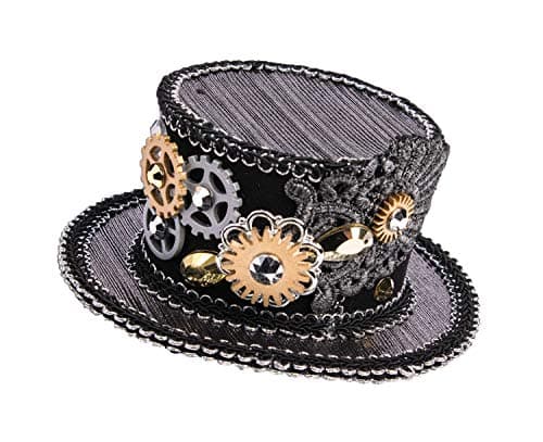 Rubies Mini Steampunk Top Hat, As Shown