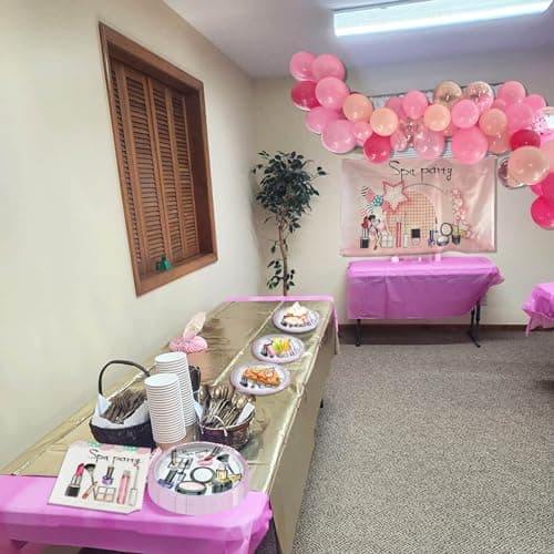 Spa-Themed Birthday Party Supplies for Girls