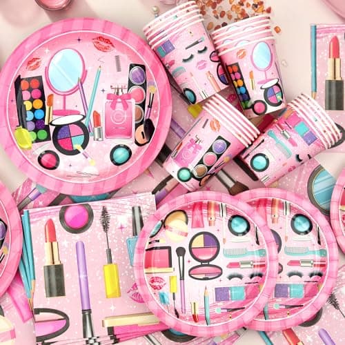 Spa Theme Party Tableware for Girls & Women - Serves 20 (20)