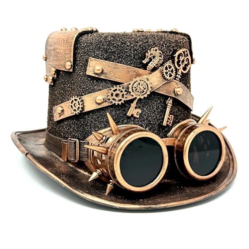 Steampunk Top Hat Costume for Halloween and Cosplay Party