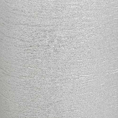 CANDWAX 3x6 Inch Set of 3 Unscented Dripless White Pillar Candles, Rustic Decor for Weddings & Home