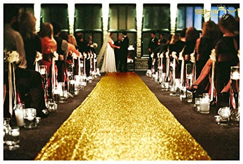 Shiny Beauty Sequin Aisle Runner for Wedding, Christmas, Thanksgiving Decor