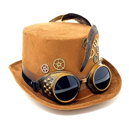 Steampunk Top Hat Costume for Halloween and Cosplay Party