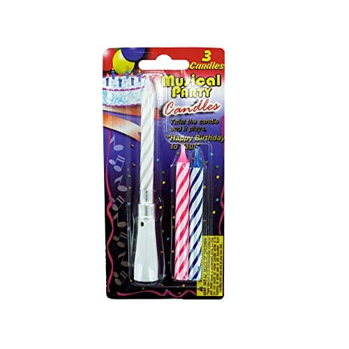 Kole Imports Unique Singing Birthday Candles for Kids