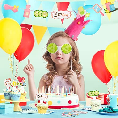 Spa Birthday Party Supplies for Girls