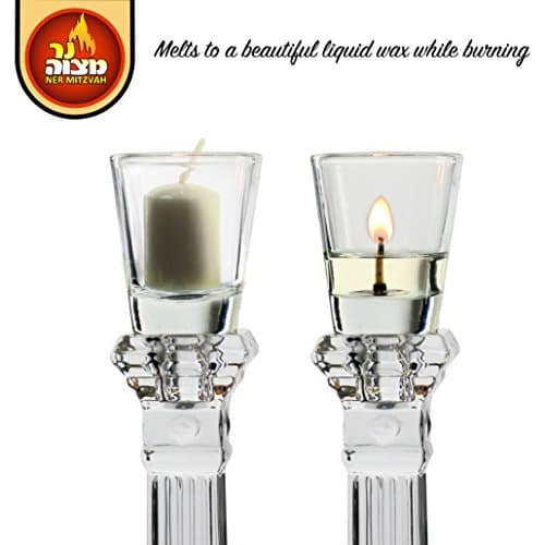 Ner Mitzvah 3-Hour Neironim Shabbat Candles - 72 Count