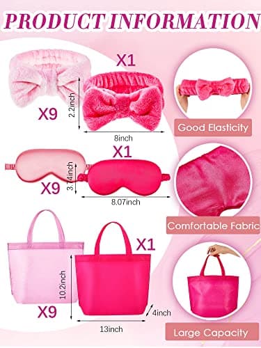 Girls Spa Party Supplies: 40-Piece Birthday Squad Kit