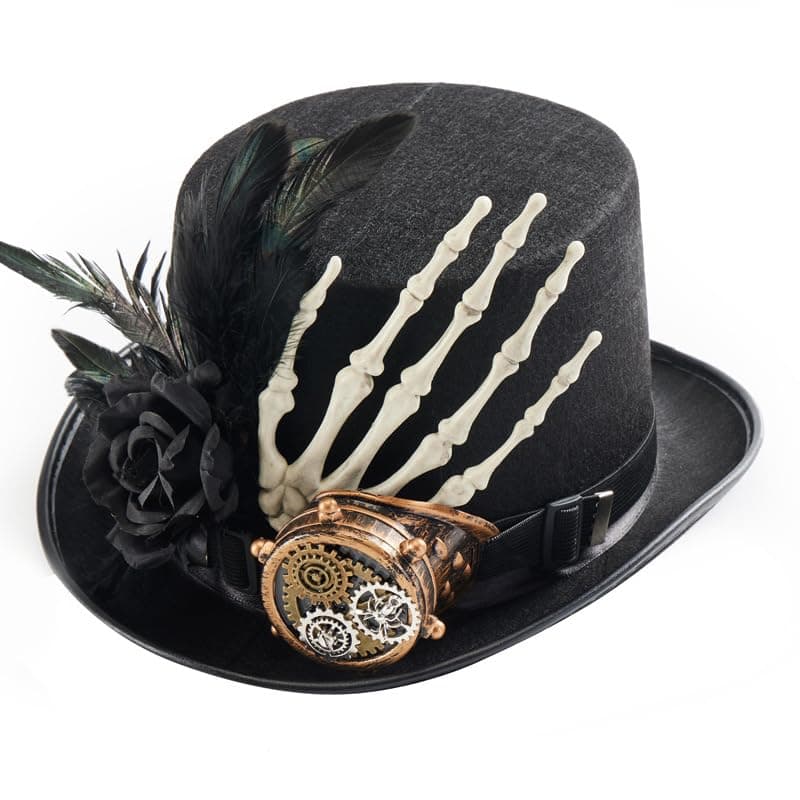 BLESSUME Steampunk Top Hat for Halloween Party