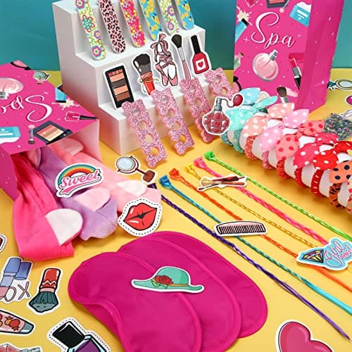 170 Spa Party Favors for Girls: Tote Bags, Nail Files, Eye Masks, and More