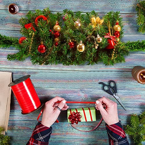 28 Inch Faux Pine Greenery Swag for Christmas Mailbox and Door Decorations