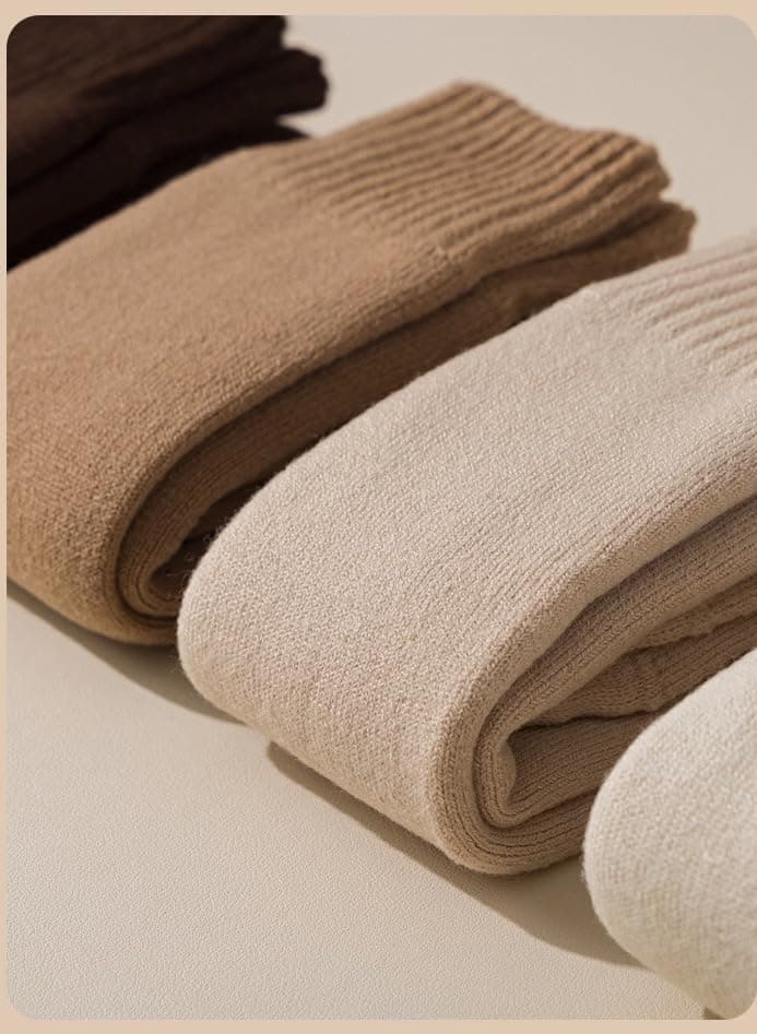 Women's Winter Fleece Lined Over Knee Leg Warmers