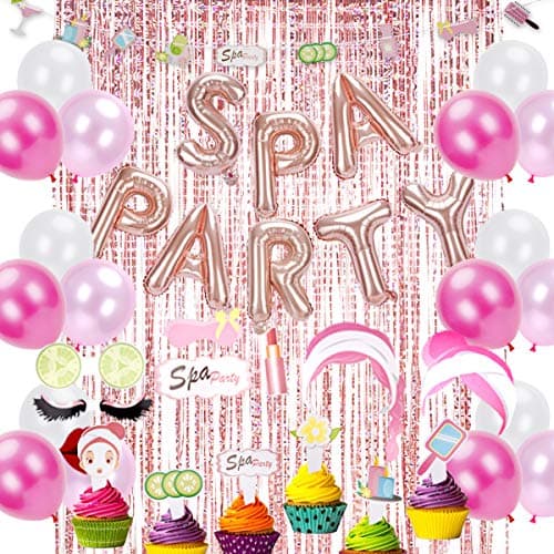Spa Party Decoration Supplies for Spa Theme Birthday