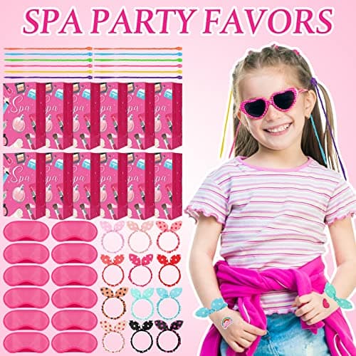 170 Spa Party Favors for Girls: Tote Bags, Nail Files, Eye Masks, and More