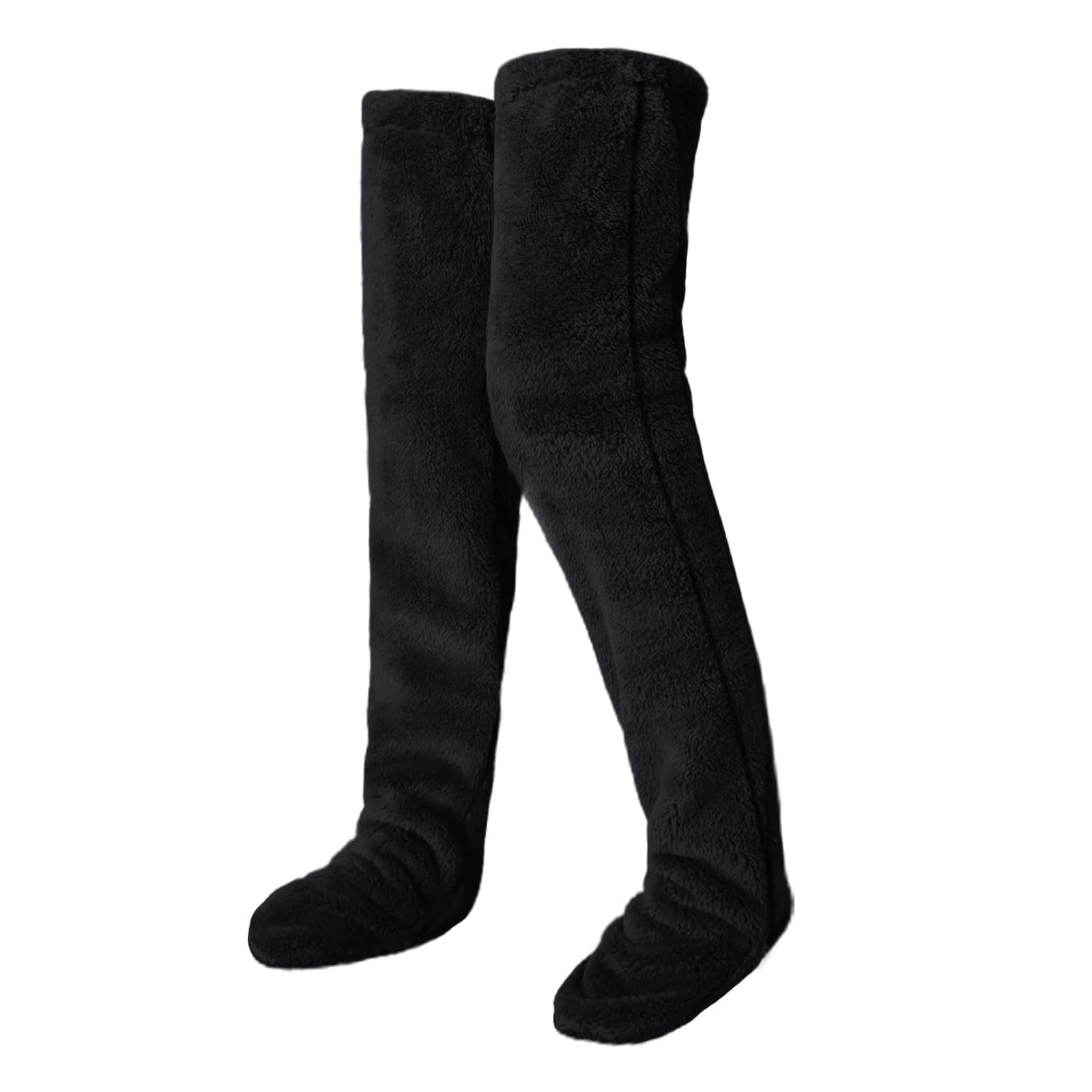 Zsedrut Winter Warm Over Knee Long Socks for Women Sleeping Leg Warmers