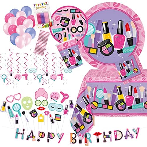 Girls' Princess Birthday Spa Day Supplies