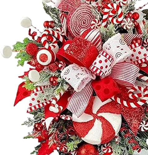 Christmas Door Swag Garland for Front Door Decor