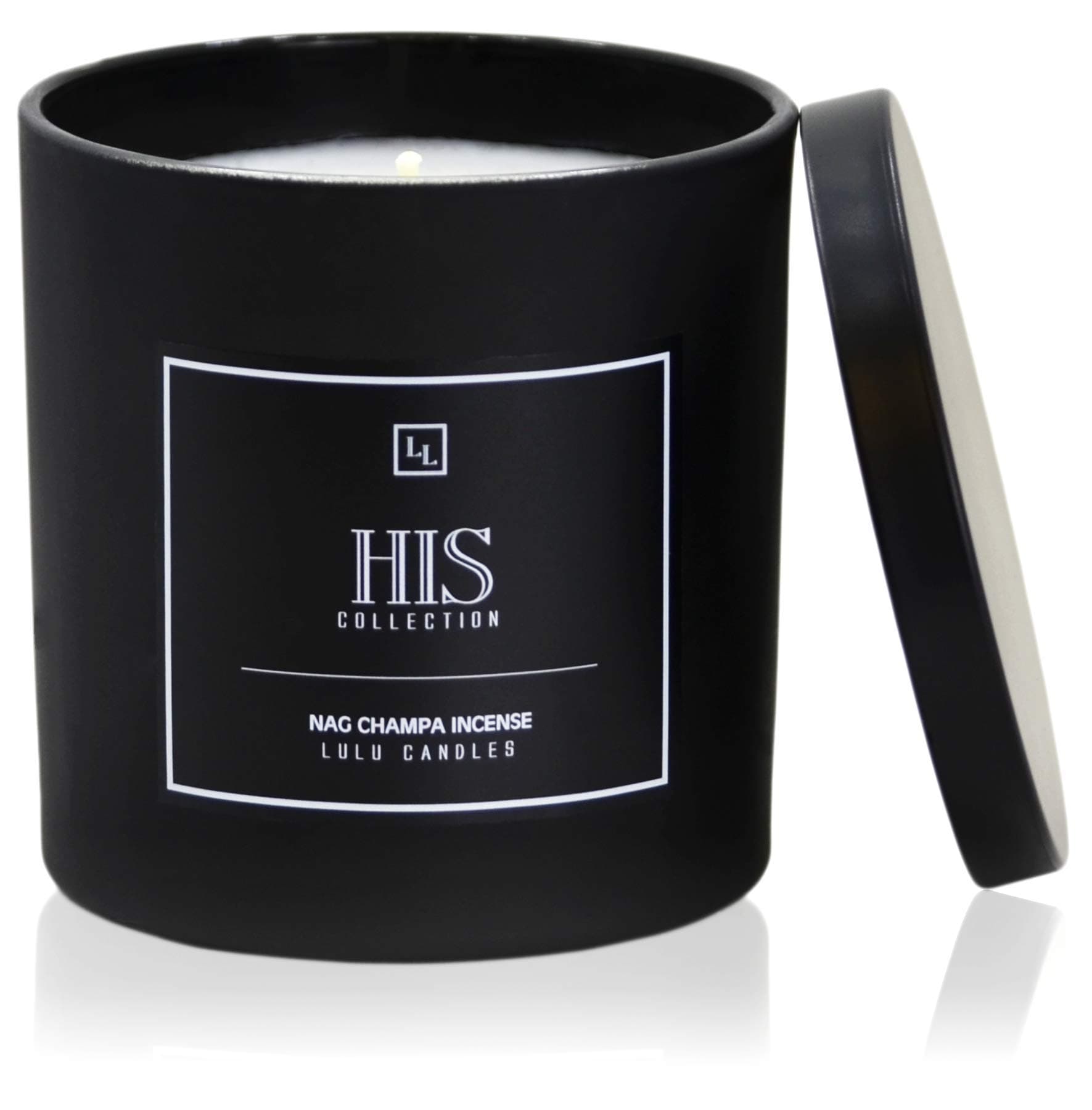 Lulu Candles Nag Champa - Luxury Soy Jar Incense | Hand-Poured in USA