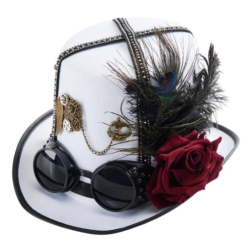 BLESSUME Steampunk Top Hat for Halloween Party