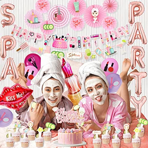 Spa Party Supplies for Girls
