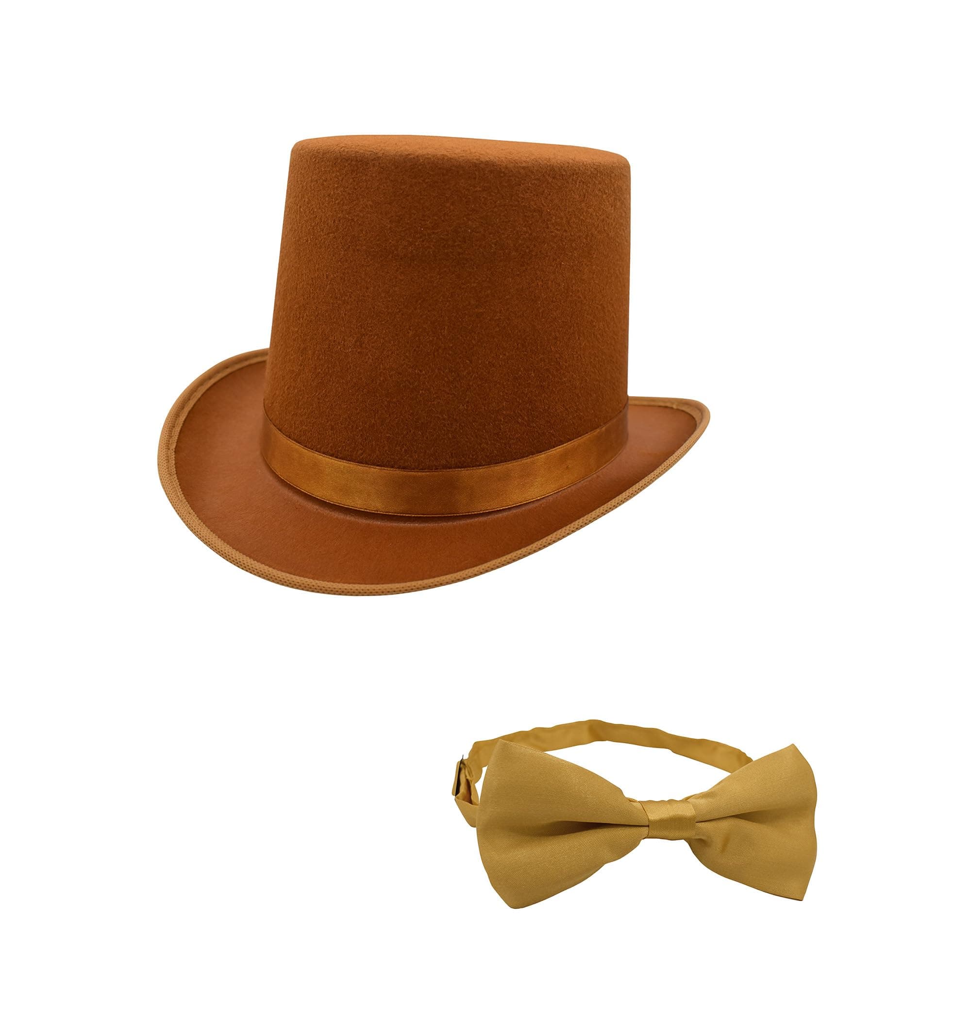 Nicky Bigs Steampunk Top Hat & Bowtie Costumes Accessory Set