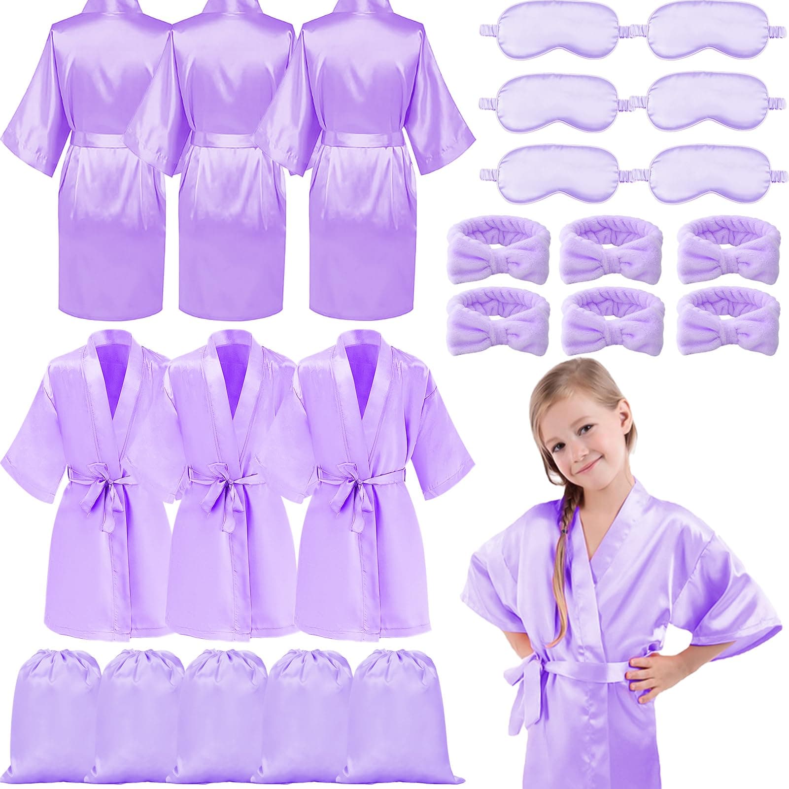 24 Piece Spa Party Kit for Girls' Birthday Goodie Bags