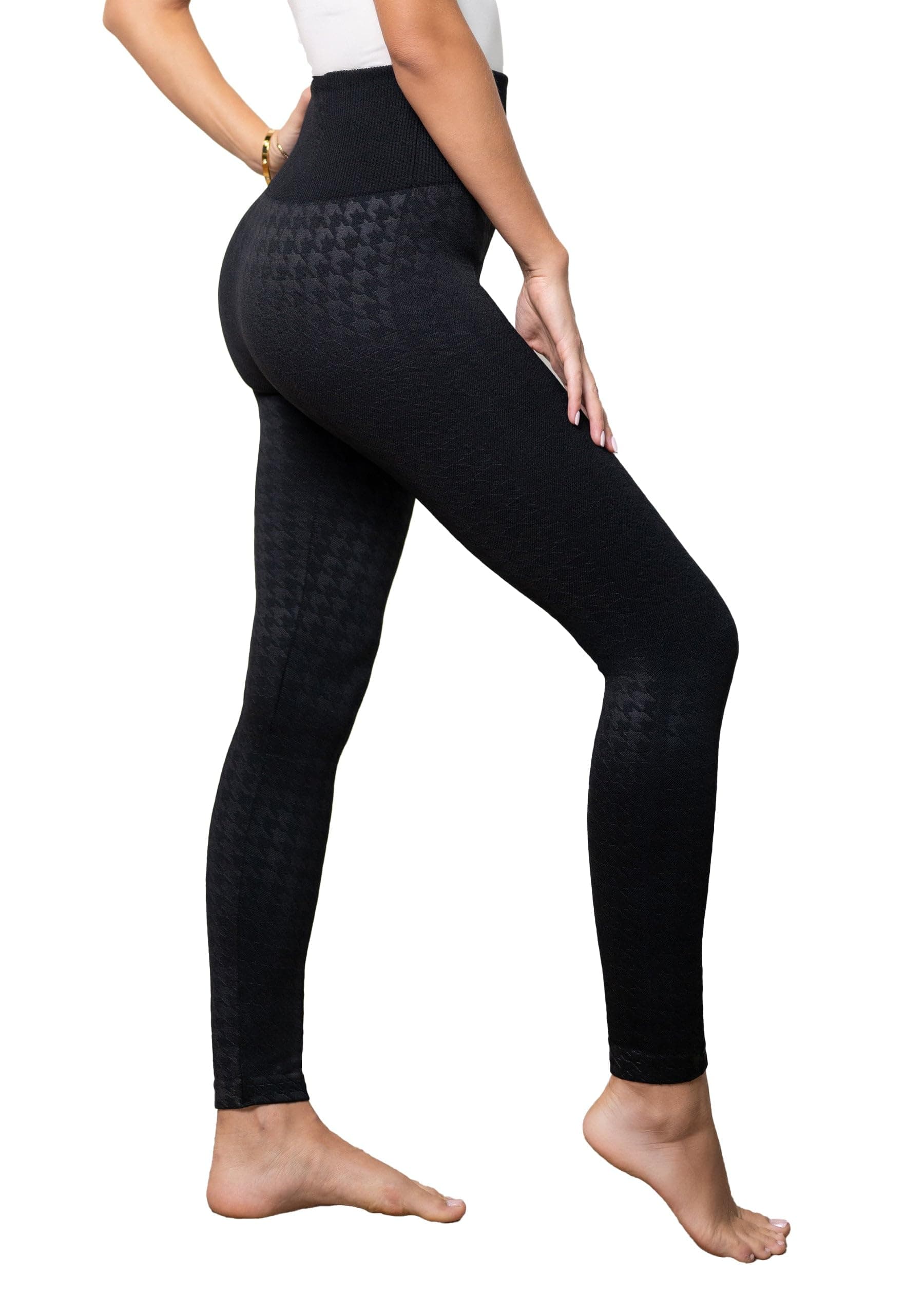 Conceited Fleece Lined Leggings for Women - Regular & Plus Sizes - Premium Fabric