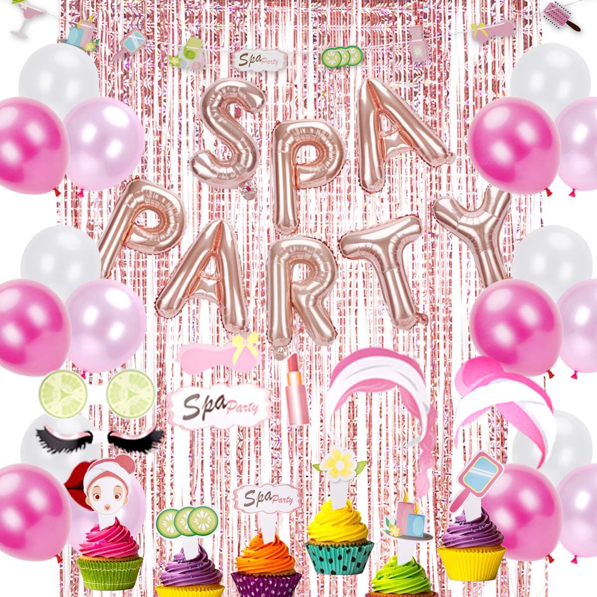 Spa Party Decoration Supplies for Spa Theme Birthday
