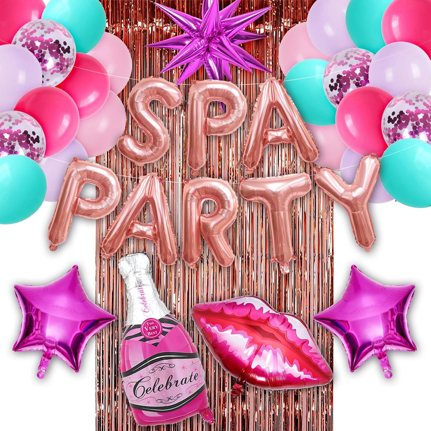 Girls Spa Party Supplies: Balloons, Favors, Decorations, and More!
