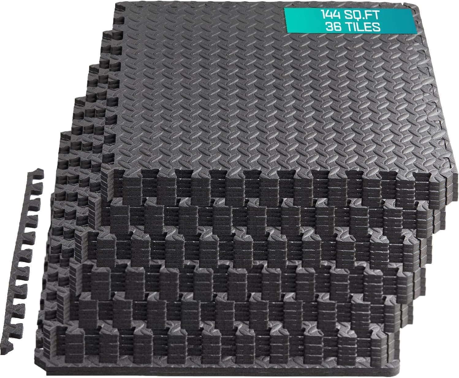 Puzzle Exercise Mat for Home Gym